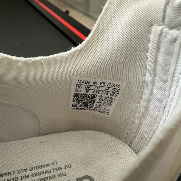 Adidas White Gold Plaid NMDs main image 6